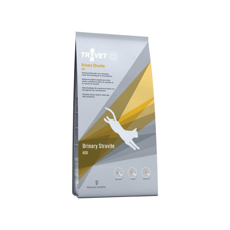 Trovet Urinary Struvite Cat dietinis sausas maistas katėms