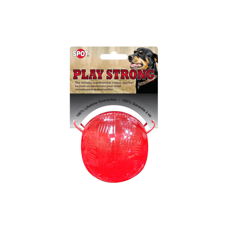 Ethical Products žaislas guminis kamuoliukas Play Strong šunims