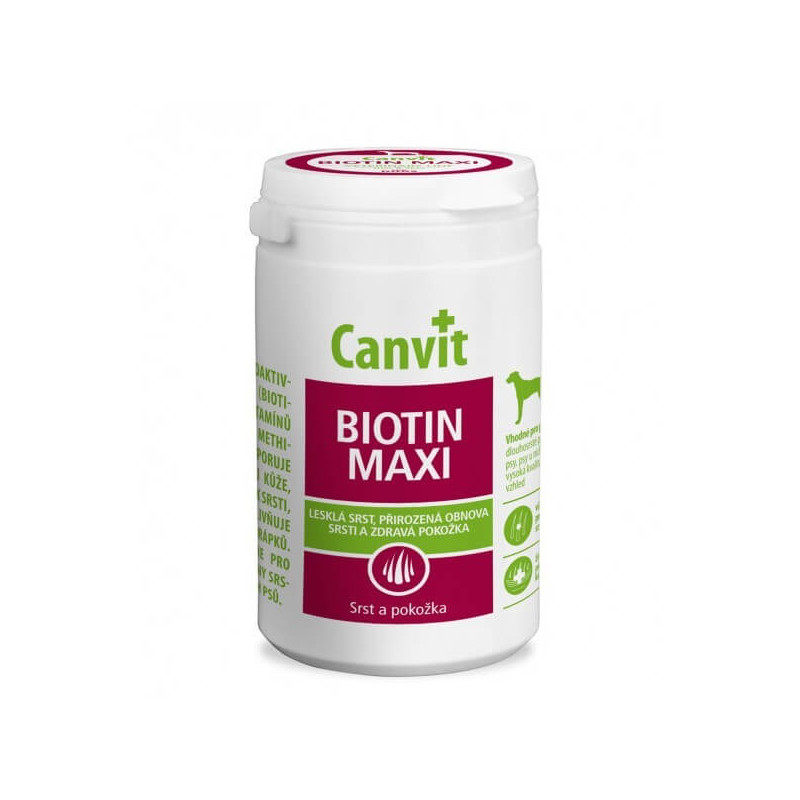 Canvit Biotin Maxi vitaminai šunims