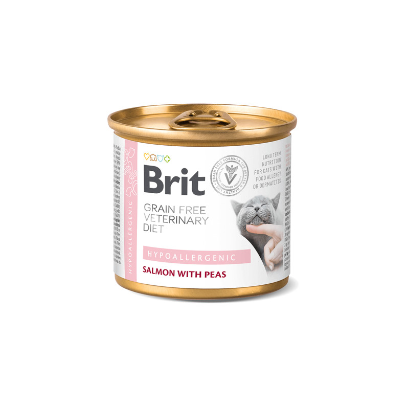 Brit Veterinary Diets Hypoallergenic konservai katėms