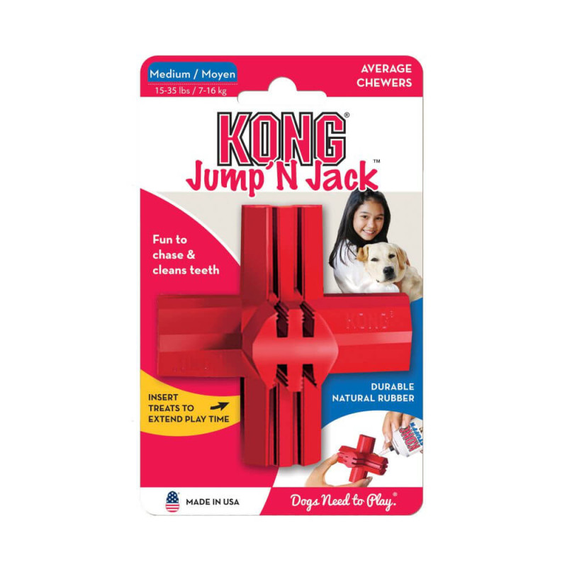 Kong Jump'n'Jack žaislas šunims