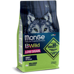 Monge BWild All Breeds Adult Wild Boar sausas maistas šunims