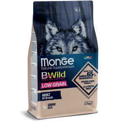 Monge BWild All Breeds Adult Goose sausas maistas šunims