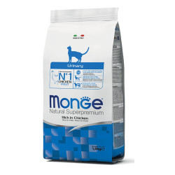 Monge Urinary Rich in Chicken sausas maistas katėms 1,5 kg