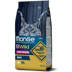 Monge BWild Adult Cat Hare sausas maistas katėms