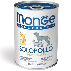 Monge Monoprotein konservai su vištiena šunims 400g