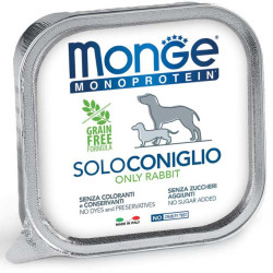 Monge Monoprotein konservai su triušiena šunims