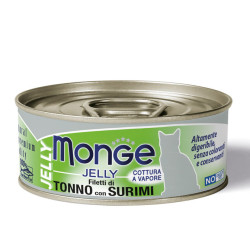 Monge Jelly konservai su tunu ir surimi katėms