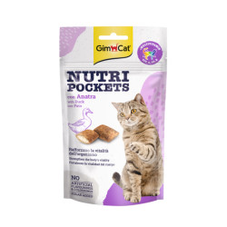 GimCat Nutri Pockets with Duck skanėstai katėms