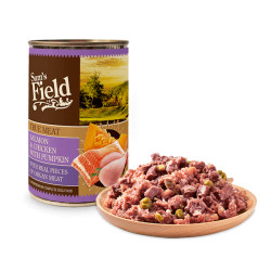 Sam's Field Salmon & Chicken With Pumpkin konservai šunims