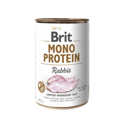 Brit Care Mono Protein Rabbit vieno baltymo konservai šunims