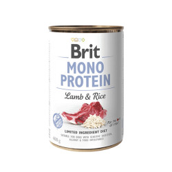 Brit Care Mono Protein Lamb & Rice vieno baltymo konservai šunims