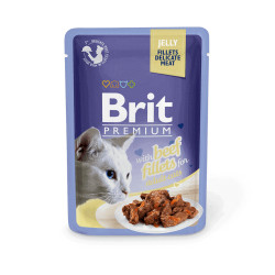 Brit Premium Delicate Beef in Jelly konservai katėms