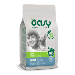 Oasy Adult Mini Lamb sausas maistas su ėriena šunims