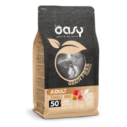 Oasy Grain Free Adult Mini Lamb begrūdis sausas maistas su ėriena šunims