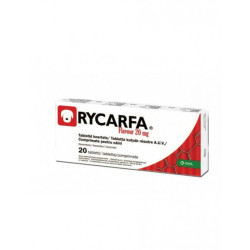 Rycarfa Flavour 20 mg tabletės šunims uždegimui ir skausmui mažinti