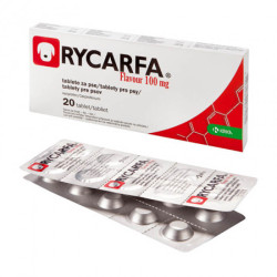 Rycarfa Flavour 100 mg tabletės šunims uždegimui ir skausmui mažinti