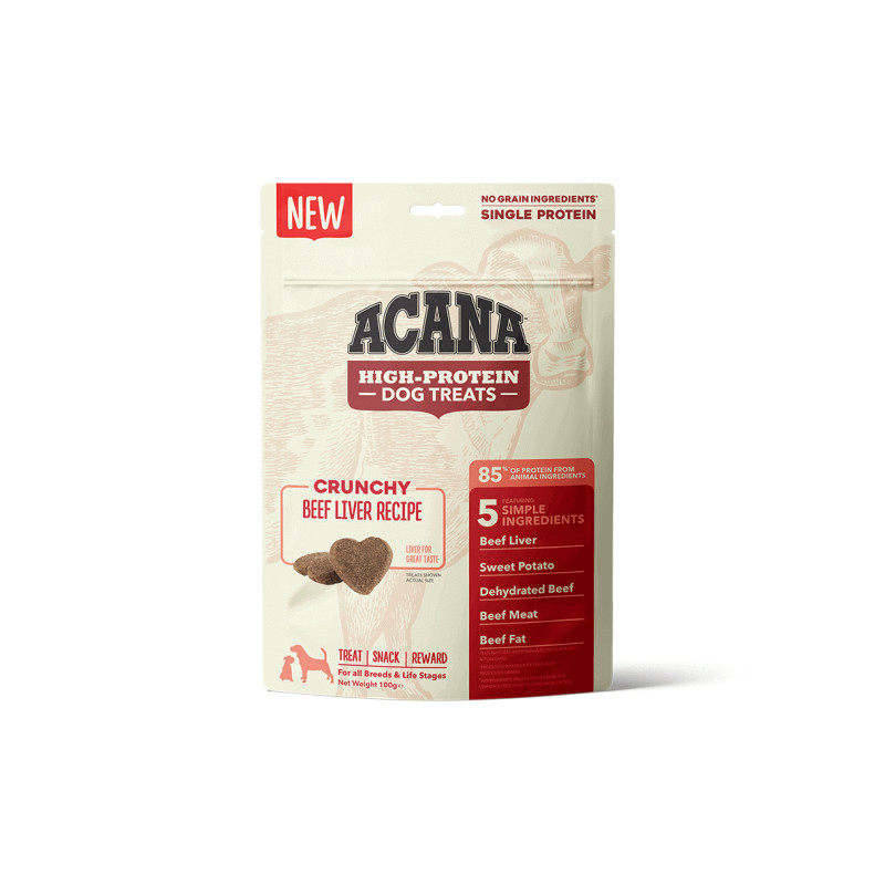 Acana Crunchy Beef Liver skanėstai šunims