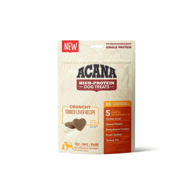Acana Crunchy Turkey Liver skanėstai šunims