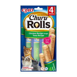 Churu Cat Rolls Chicken Tuna skanėstai katėms