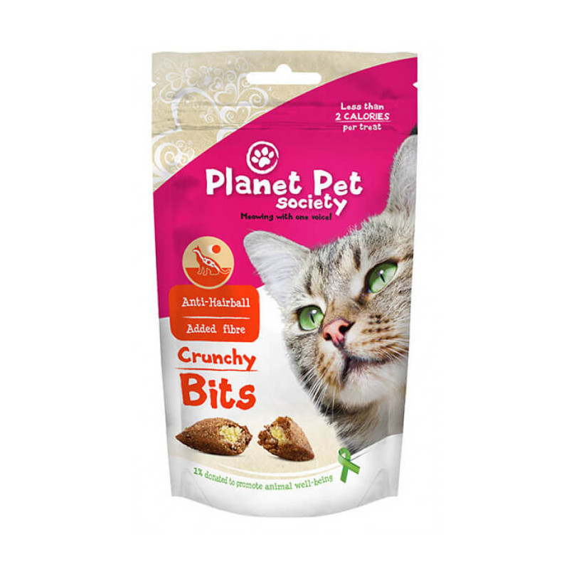 Planet Pet Society traškūs skanėstai nuo plaukų sąvėlų katėms