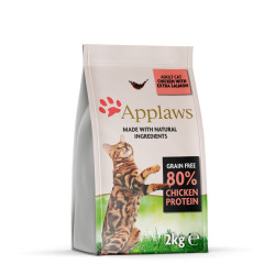 Applaws Adult Cat sausas maistas su vištiena ir lašiša katėms