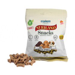 Mediterranean Natural Serrano Snacks pusiau drėgni skanėstai šuniukams