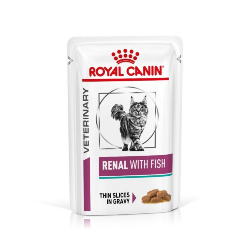 Royal Canin VD Cat Renal Fish konservai katėms