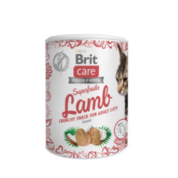 Brit Care Cat Superfruits Lamb begrūdžiai skanėstai katėms