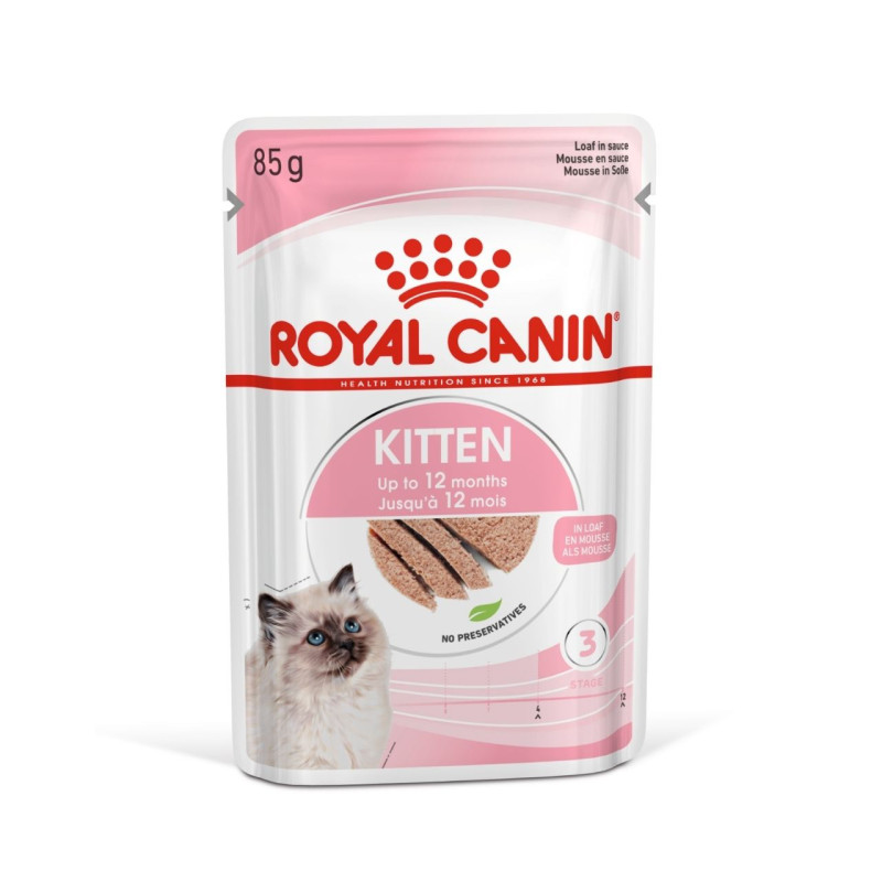 Royal Canin Kitten Instinctive in Loaf konservai kačiukams