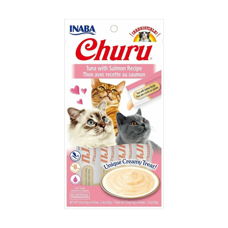 Churu Cat Tuna with Salmon skanėstai katėms