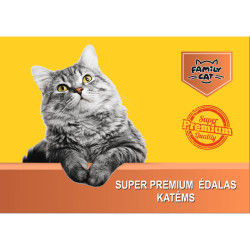 Family Cat Hair & Skin Adult sausas maistas suaugusioms katėms