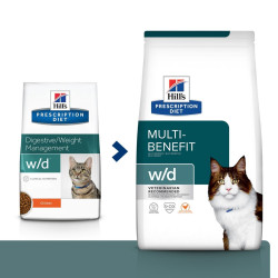 Hill's PD Feline w/d sausas maistas su vištiena katėms - Zoobaze.lt