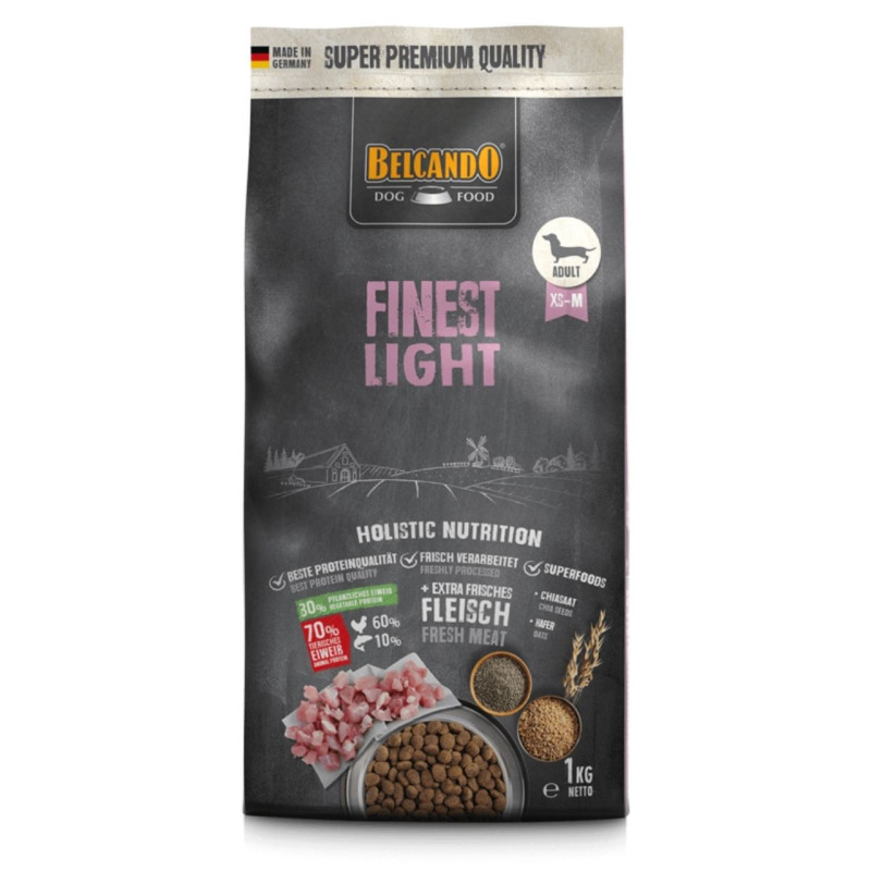 Belcando Finest Light sausas maistas vyresnio amžiaus šunims - Zoobaze.lt