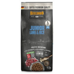Belcando Junior Lamb & Rice sausas pašaras su ėriena jauniems šunims - Zoobaze.lt