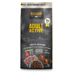 Belcando Adult Active sausas maistas su naminių paukščių mėsa aktyviems šunims - Zoobaze.lt