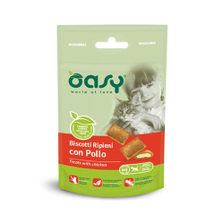 Oasy Treats with Chicken skanėstai su vištiena katėms