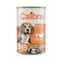 Calibra Dog Premium konservai su kalakutiena, vištiena ir makaronais šunims