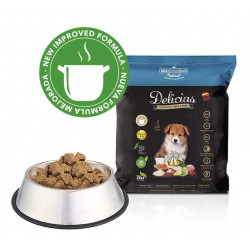 Mediterranean Delicias pusiau drėgnas pašaras šuniukams