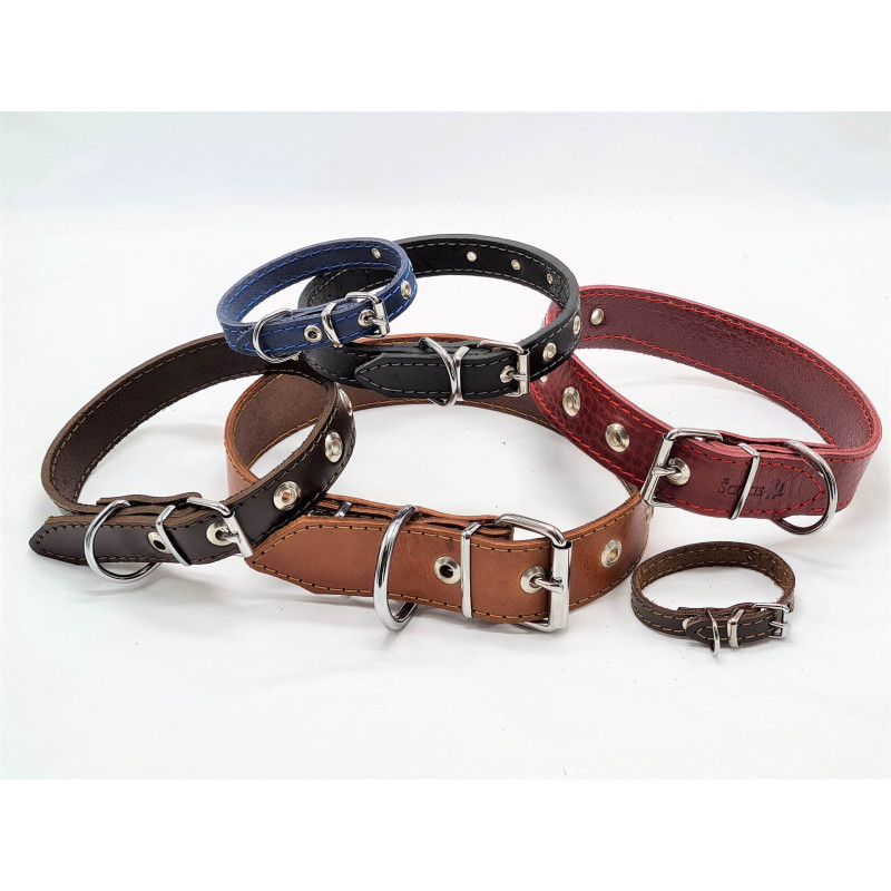 Šarfas odinis antkaklis šunims