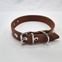 Šarfas odinis antkaklis šunims