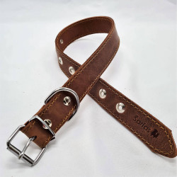 Šarfas odinis antkaklis šunims