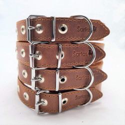 Šarfas odinis antkaklis šunims