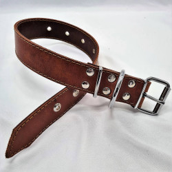 Šarfas odinis antkaklis šunims