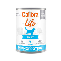 Calibra Life Dog konservai su vištiena ir ryžiais suaugusiems šunims