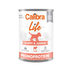 Calibra Life Dog konservai su ėriena ir ryžiais šuniukams