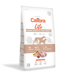 Calibra Life Dog Senior sausas maistas su vištiena vidutinių ir didelių veislių šunims