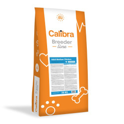 Calibra Dog Breeder Line Adult sausas maistas su vištiena vidutinių veislių šunims