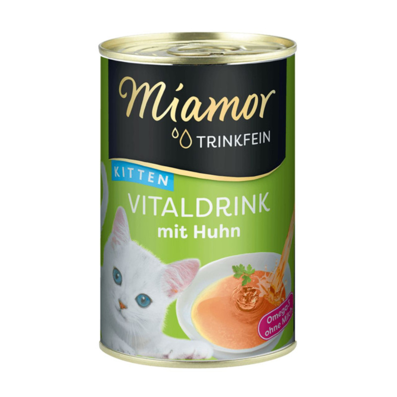 Miamor Trinkfein Vitaldrink gėrimas su vištiena kačiukams