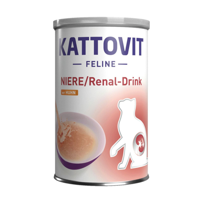 Kattovit Feline Kidney/Renal gėrimas su vištiena katėms